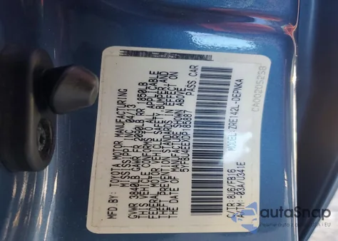 2013 Toyota Corolla Base from USA, damaged, VIN 5YFBU4EEXDP185887